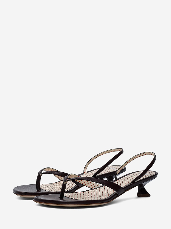 Босоножки (каблук) жен 3JUIN 326SD002.F.1314301 PULP BORDEAUX - 3