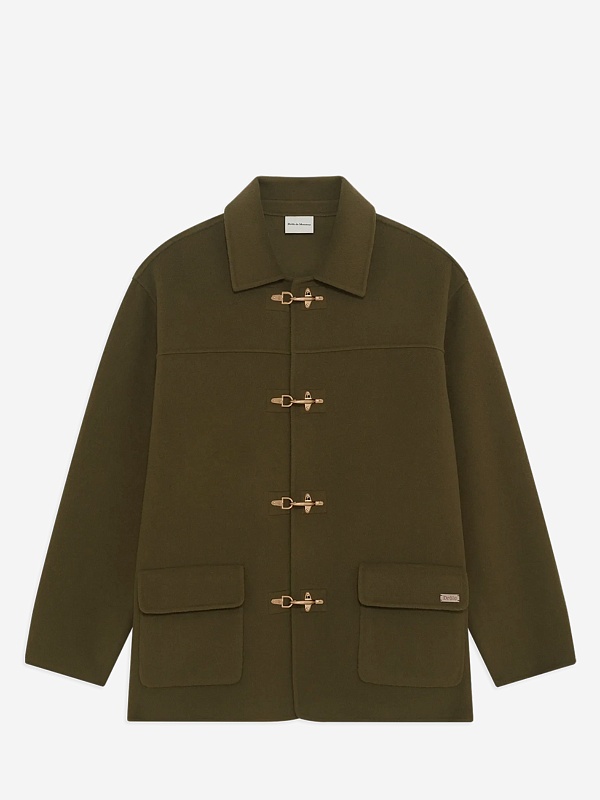 Пальто муж Drôle de Monsieur I-JT248-WO042-KK KAKI - 5