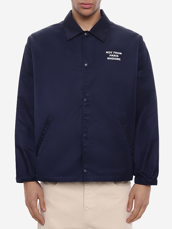 Куртка муж Drôle de Monsieur PERM-JT183-PA014-NY NAVY - 4