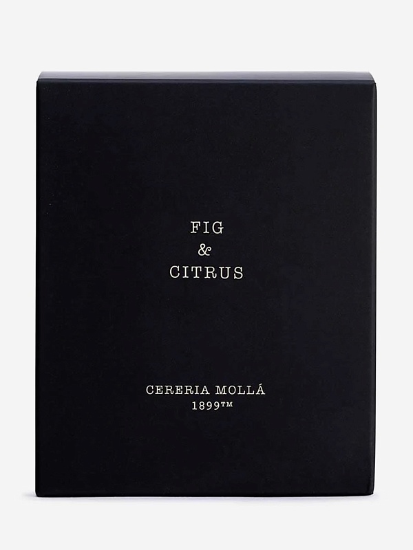 Свеча унисекс Cereria Molla 1899 5547 Fig & Citrus 230г - 1