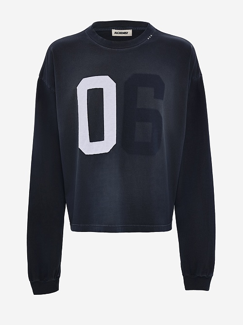 Футболка с длинным рукавом муж Alchemist AL MA RS25 MJ LST 04 Dark Navy - 0