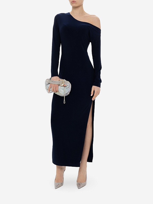 Платье жен Norma Kamali KK2243PLE35951 TRUE NAVY - 2