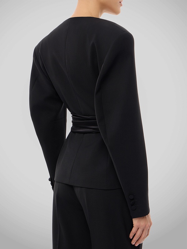 Жакет жен THE ANDAMANE TM203050A TNW070 BLACK - 4