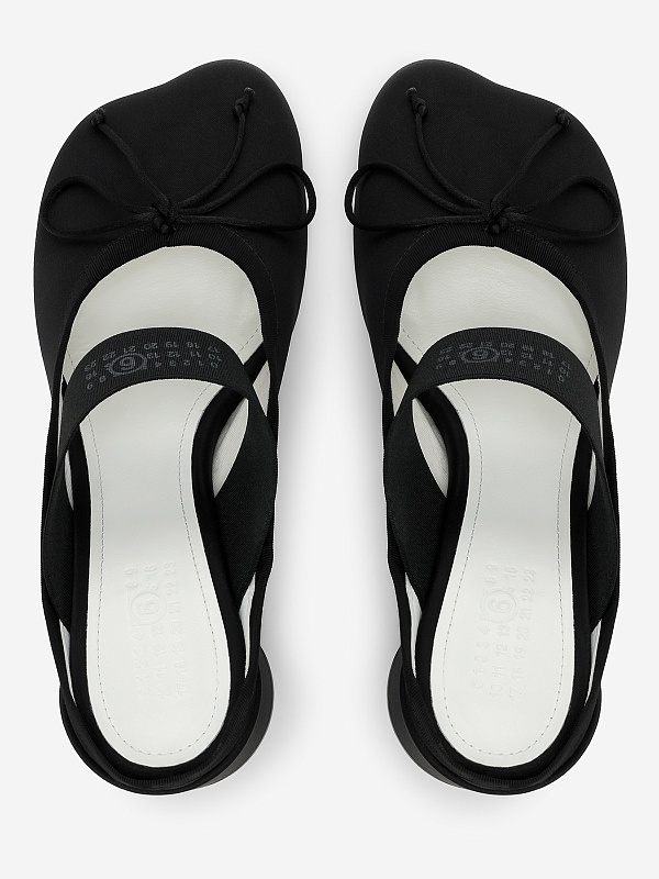 Мюли (каблук) жен MM6 S59WP0200 P5560 T8013 - 4