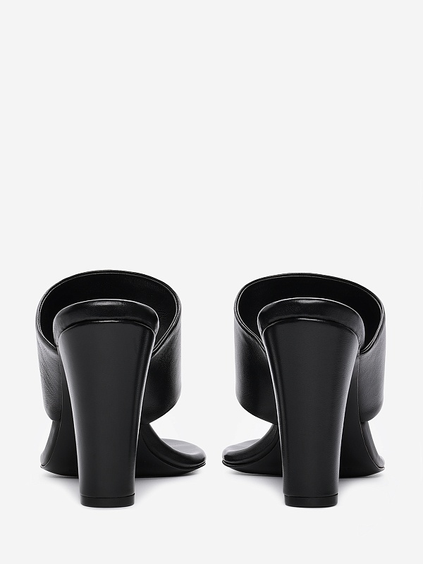 Мюли (каблук) жен Black Suede Studio DANA 95 | 95mm black - 2