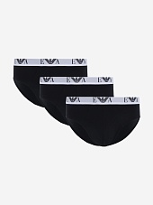 Набор (трусы 3 пары) муж Emporio Armani EM000258 AF14131 MC061 BLACK/BLACK/BLACK