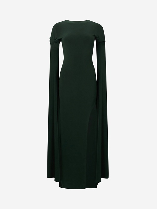 Платье жен Norma Kamali KK4253PL818869 EMERALD - 0