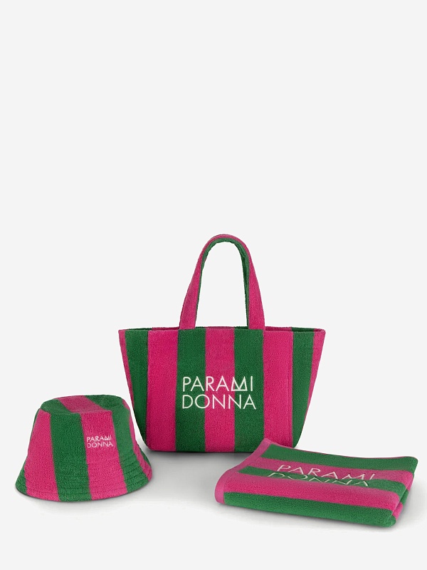 Сумка дев Paramidonna SS25TWBAGMD FUCHSIA/ EMERALD - 1