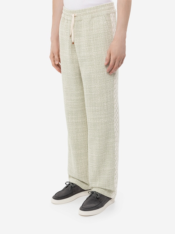 Брюки муж Drôle de Monsieur G-BP183-CO186-LGN LIGHT GREEN - 3