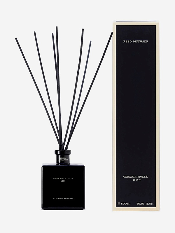 Диффузор унисекс Cereria Molla 1899 M7722 Amber & Sandalwood 500 мл - 1