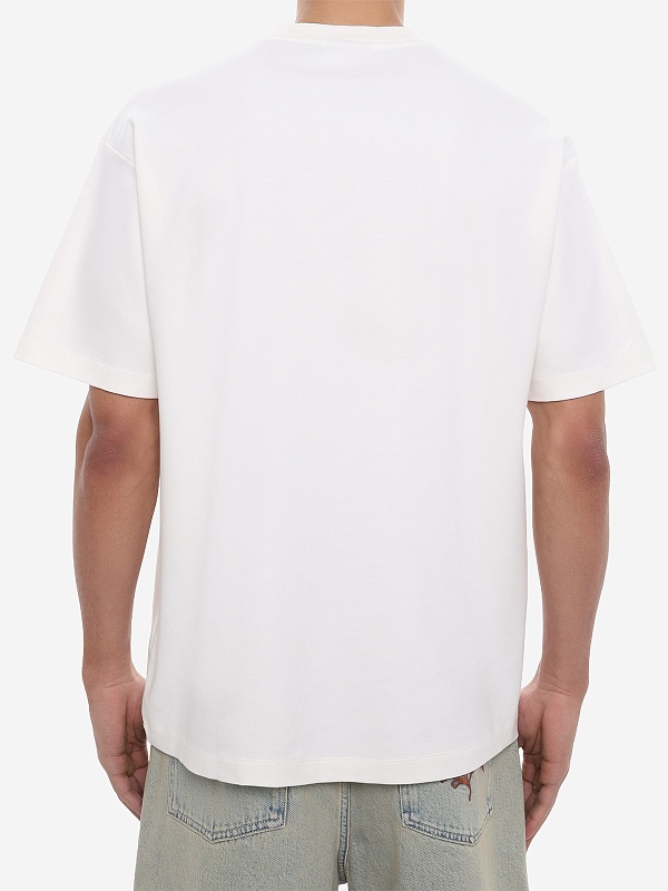 Футболка муж Drôle de Monsieur J-TS290-CO002-OW OFF WHITE - 4