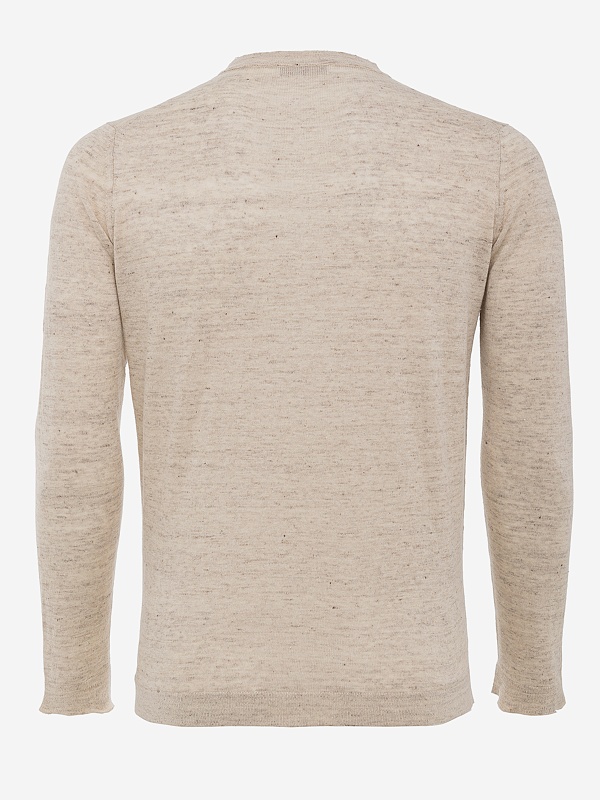 Поло с длинным рукавом муж Filippo De Laurentiis SE0ML4B LC14R 040 beige - 1