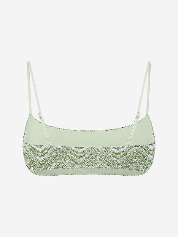 Бюстгальтер жен MC2 Saint Barth SADI0001 01209L RACHEL PAILLETTES SEA WAVE SOFT 55 - 1