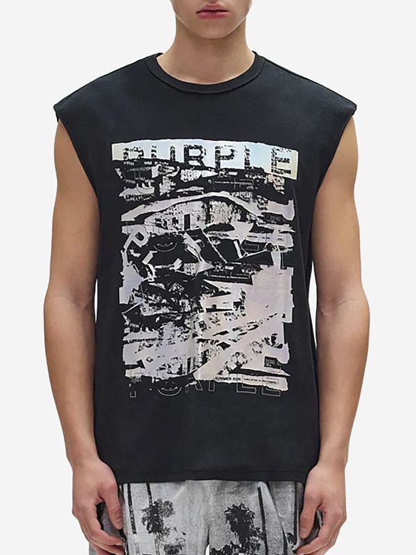 Майка муж PURPLE P103-TBIF226 BLACK - 1