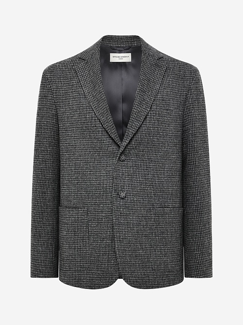 Пиджак муж Officine Generale W25MTLG407 DARKGREY/LIGHTGREY - 0