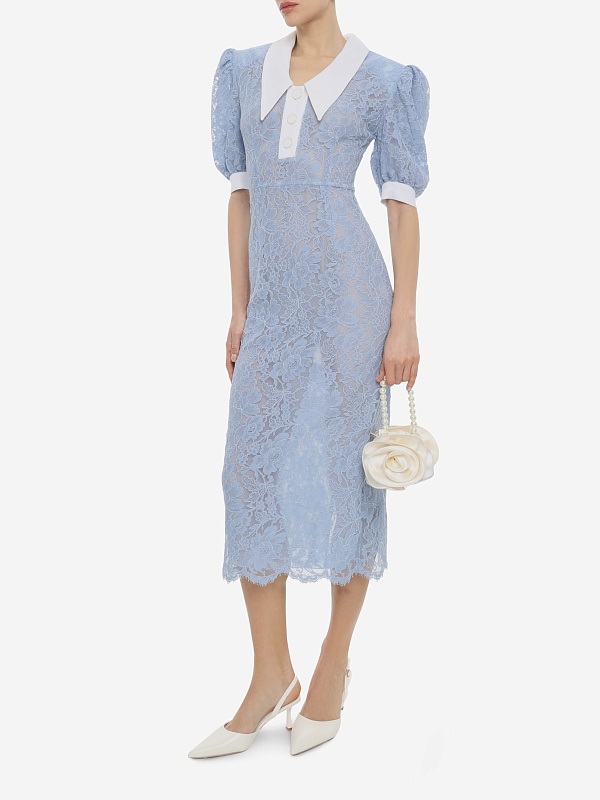 Платье жен Rowen Rose DRS_RR171 Blue - 1