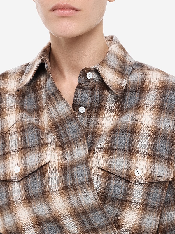 Рубашка жен Juun.J JW5964W07 Beige A - 6