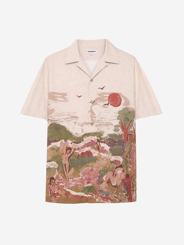 Рубашка муж Carne Bollente SS26SSS0101 Allover - 0