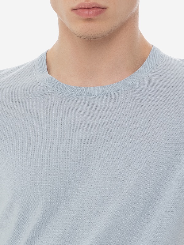 Джемпер с коротким рукавом муж Barba Napoli 2350343512 508 - 5