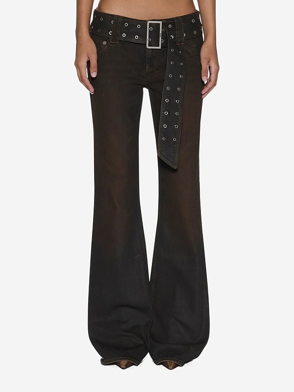 Джинсы жен Ksubi WPS26DJ028 brown - 1