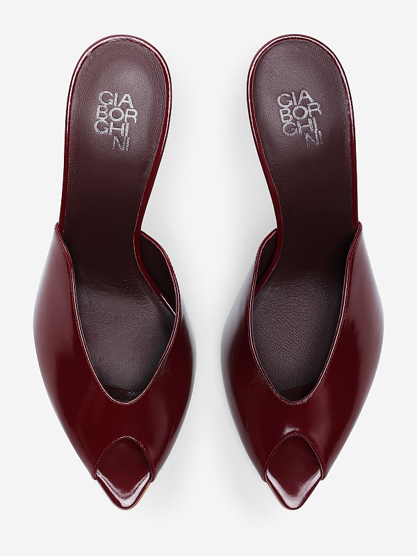 Мюли (каблук) жен Gia Borghini ROMI-LEAT 8855 - 3