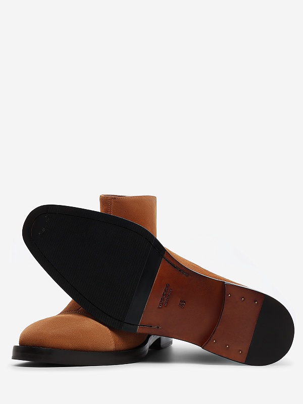 Ботинки муж ROBERTO di PAOLO Cufar Suede Ankle Boots CARAMEL - 4