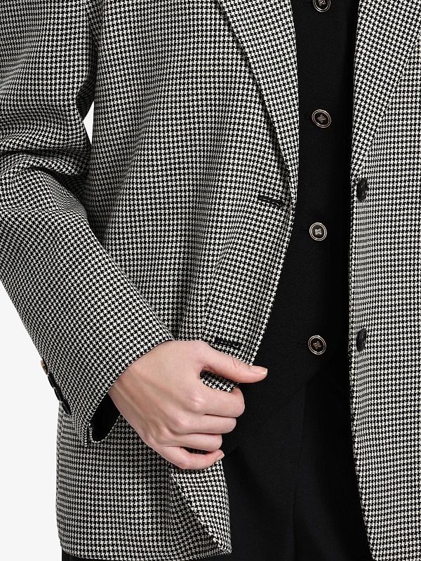 Жакет жен EENK EEB-1P353-JK06-BI Black/Cream - 4