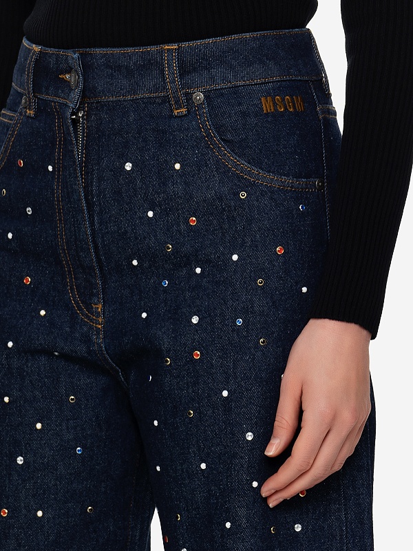 Джинсы жен MSGM 3741MDP235 247766 89 - 4