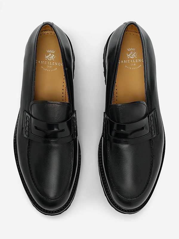 Лоферы муж CAMERLENGO Z16851 PARMA NERO - 3