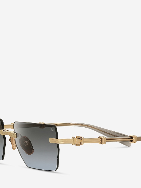 Солнцезащитные очки Balmain PIERRE BPS-150F-53/GLD-GRY 53 19 140 - 3