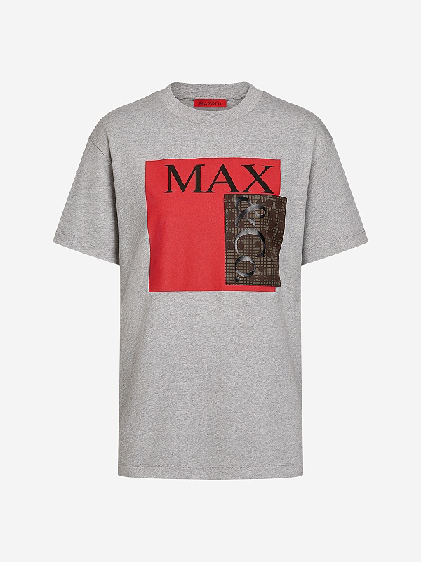 Футболка жен MAX&CO 2628976012200 002 MELANGE GREY - 0