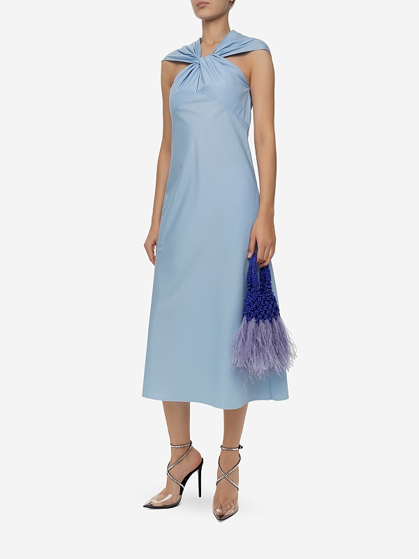 Платье жен N21 H171 0074 6264 AZZURRO - 2