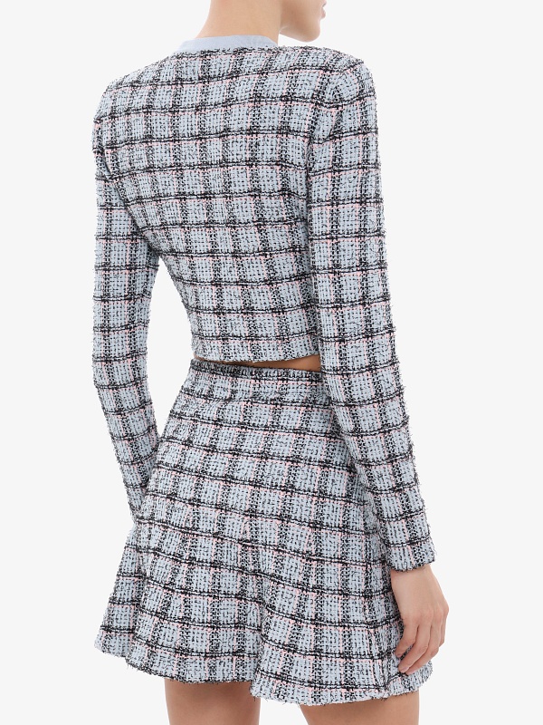 Кардиган жен Self-Portrait SS26-187C-BL BLUE - 4