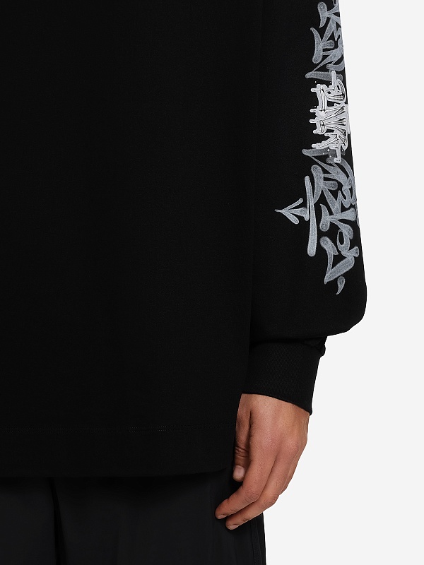 Футболка с длинным рукавом муж Juun.J JC5741P80 Black 5 - 4