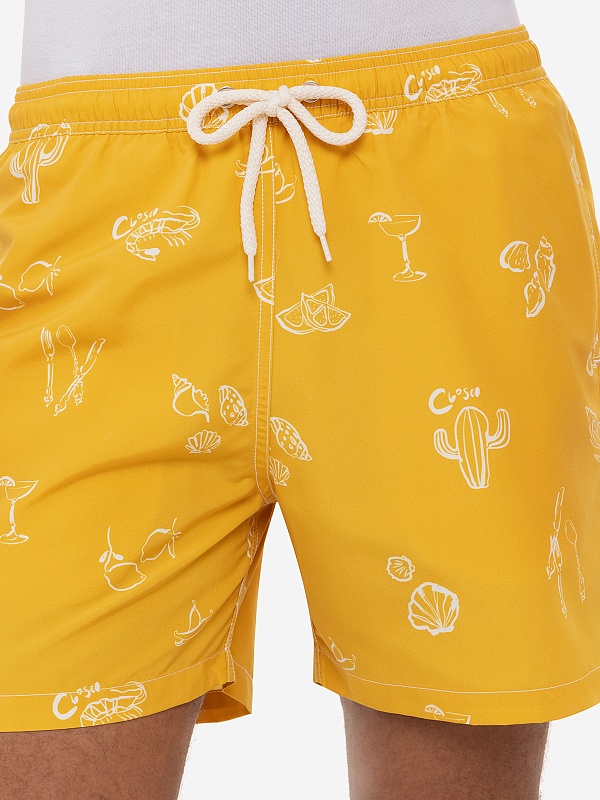 Плавки муж Closed C82001-57D-PR 445 MANGO YELLOW - 4