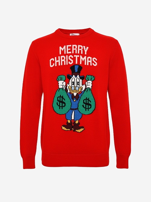 Свитер муж MC2 Saint Barth HER0001 00111I CHRISTMAS SCROOGE 41 EMB - 0
