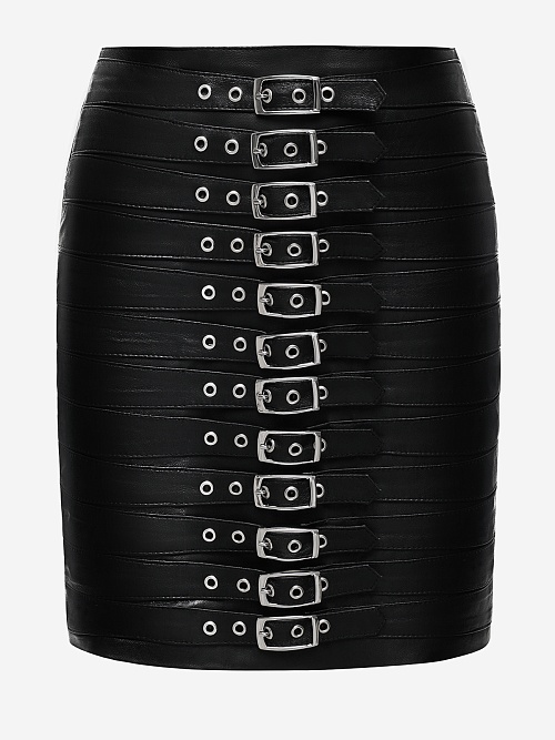 Юбка жен MANOKHI A0000033 BLACK - 0