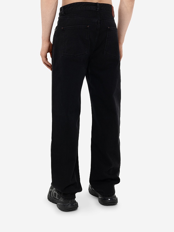 Джинсы муж Drôle de Monsieur F-BP164-CO187-BL BLACK - 4
