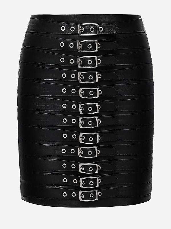 Юбка жен MANOKHI A0000033 BLACK - 5