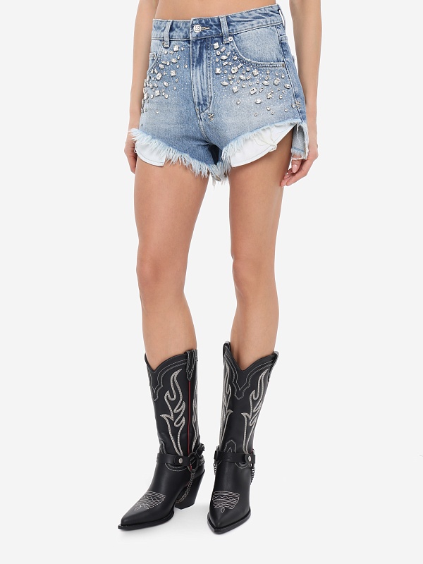 Шорты жен Ksubi WPS26WA012 denim - 2