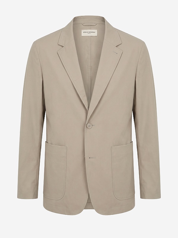 Пиджак муж Officine Generale S26MTLG409 GALET - 0