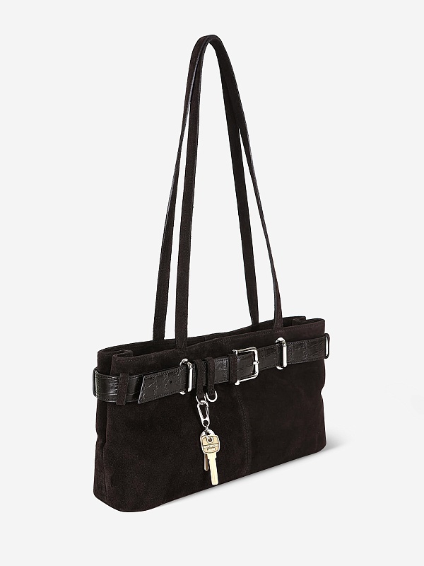 Сумка жен OSOI 25FB05007280 SUEDE MOCHA COMBI - 2