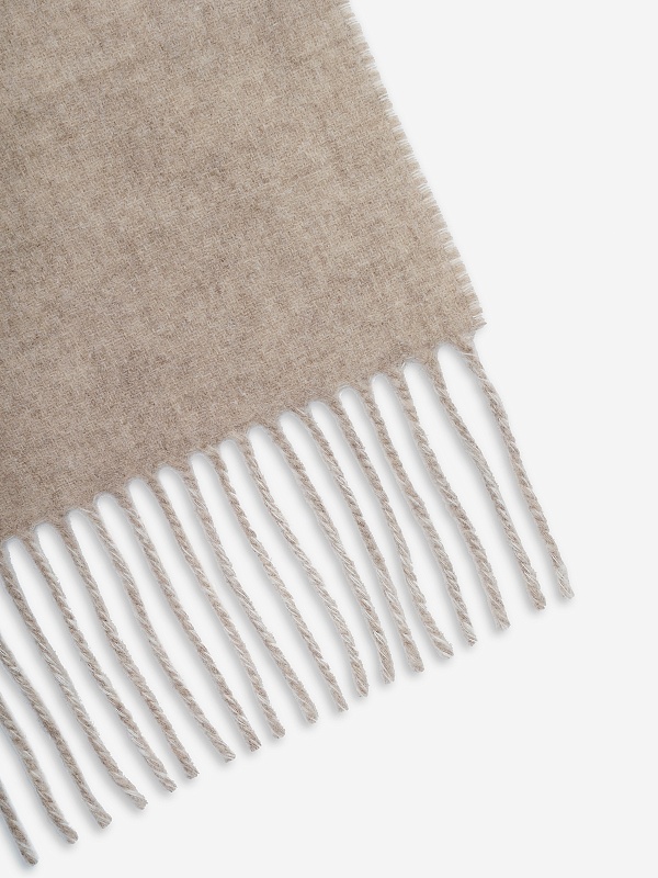 Шарф жен Sporty & Rich AC05262300WH37 Ecru - 2