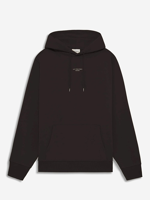 Худи муж Drôle de Monsieur I-HO161-CO127-DBN DARK BROWN - 0