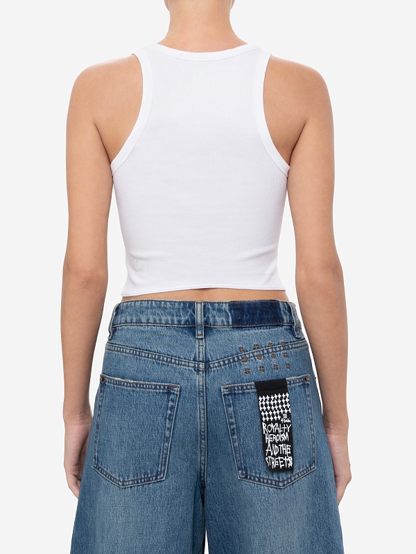 Топ жен Ksubi WPF25SI004 white - 3