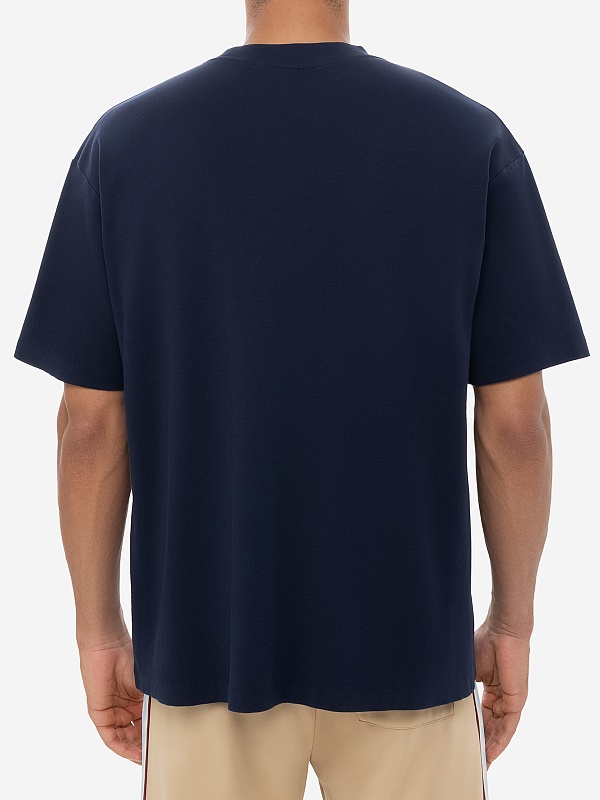 Футболка муж Drôle de Monsieur H-TS261-CO002-NY NAVY - 3