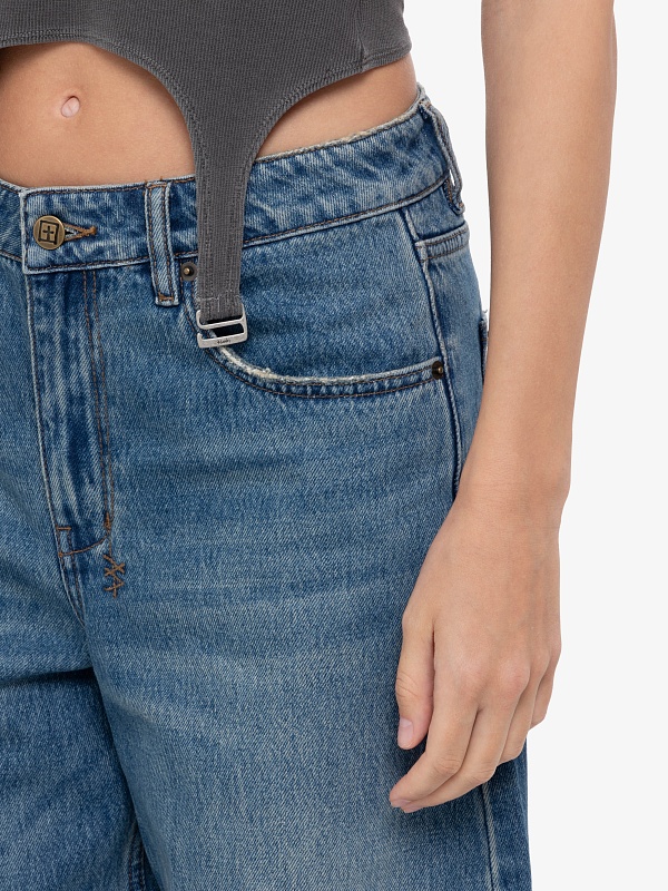 Топ жен Ksubi WPF25SI003 charcoal - 4