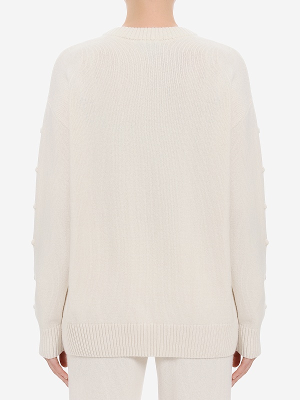 Свитер жен Burka kn25-s001 Молочный - 3