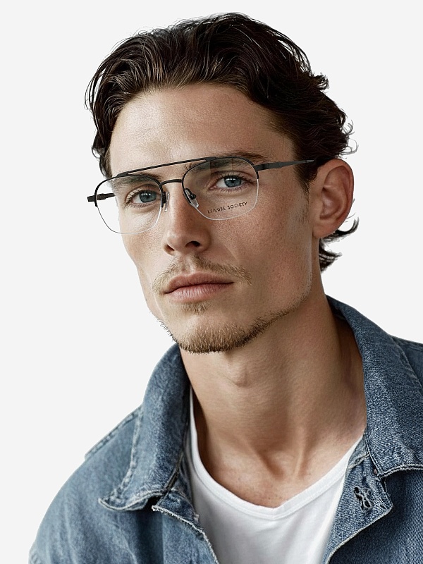 Оправа Leisure Society LS Avalon II fr RUTHENIUM 24K 54 17 145 - 1