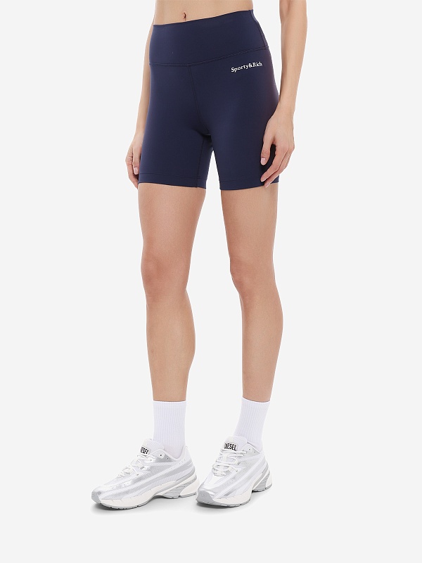 Велосипедки (спортивные) жен Sporty & Rich SH00361300BL106 Dark Navy - 3